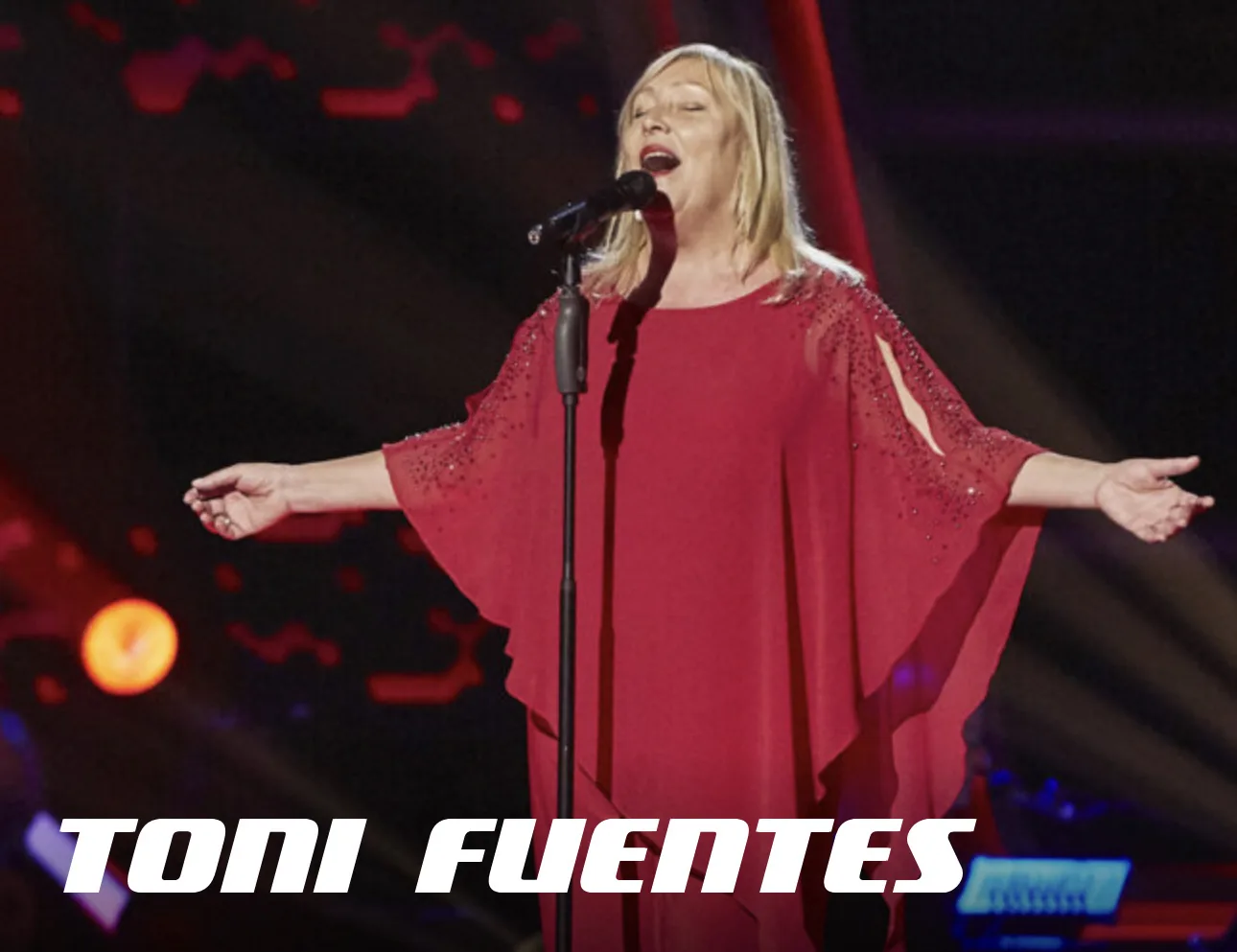 Toni Fuentes en La Voz Senior de Antena 3